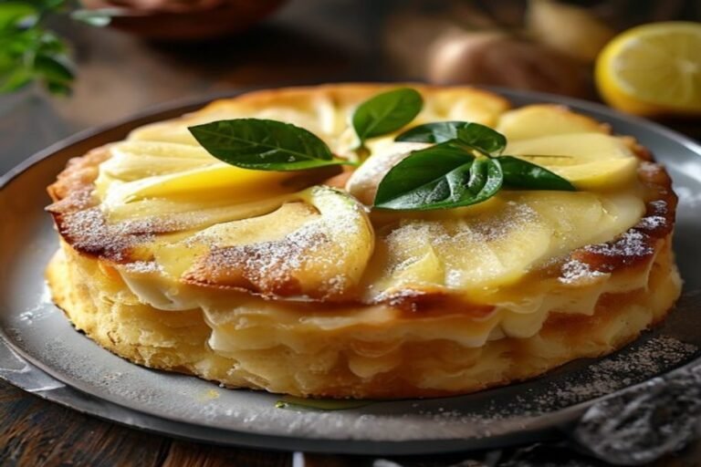 Torta de limão com massa amanteigada