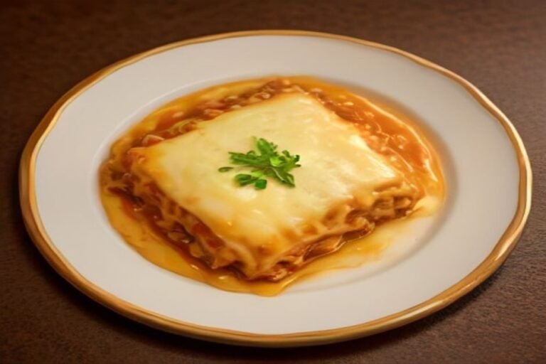 Lasanha bolonhesa tradicional