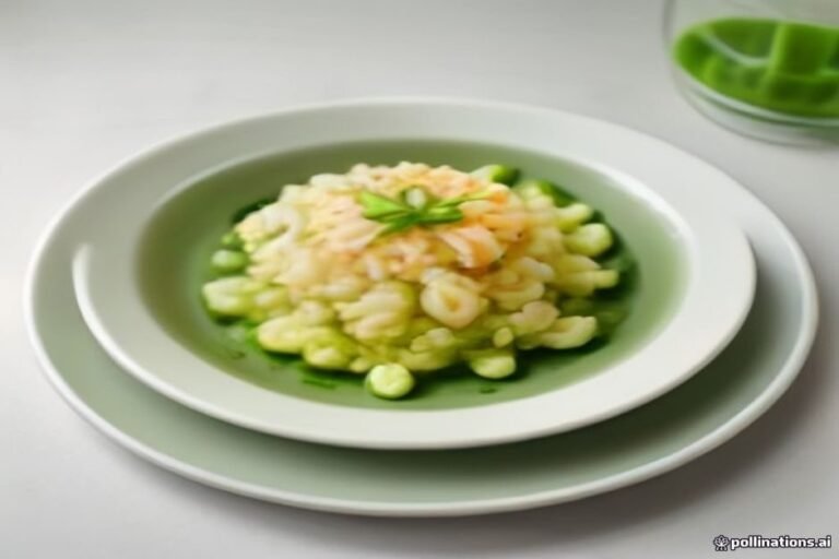 Risoto de camarão com alho-poró