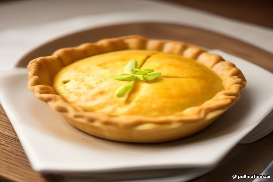 Torta de frango cremosa com massa de liquidificador