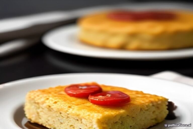 Torta de liquidificador de atum com tomate e azeitona