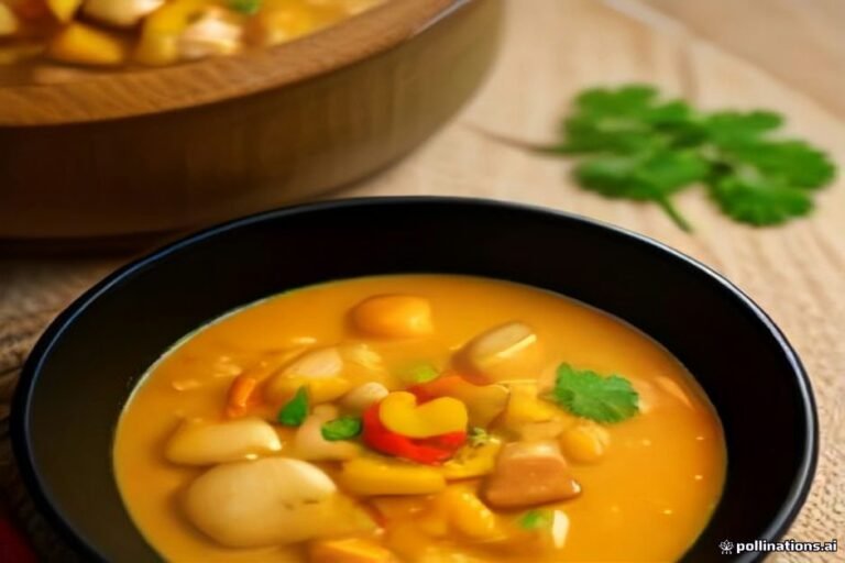 Moqueca de frango com leite de coco e dendê